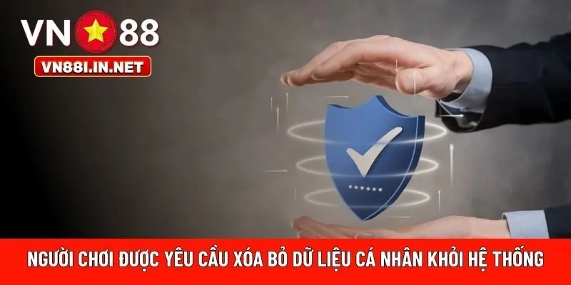  nhà cái xóa bỏ dữ liệu cá nhân 