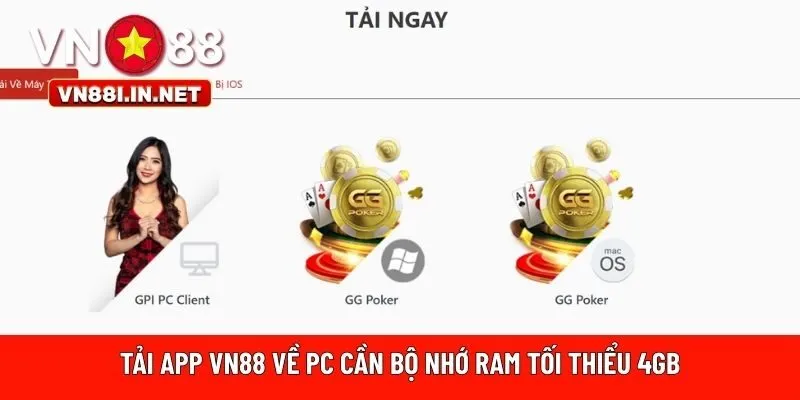 Tải app VN88 về PC 